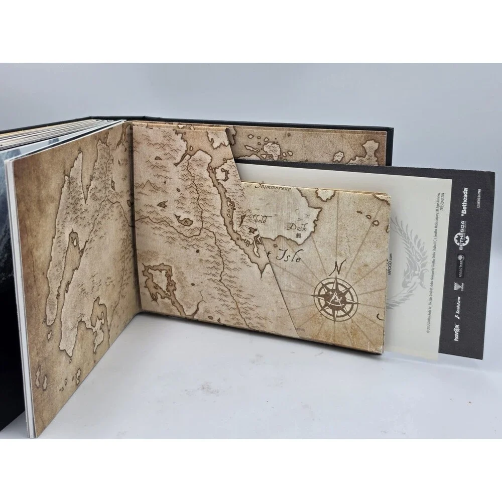The Elder Scrolls Anthology PC Box Set with Maps and Discs Fully Complete